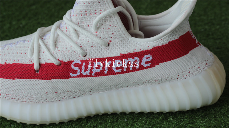 Supreme x Adidas Yeezy Boost 350 V2 White